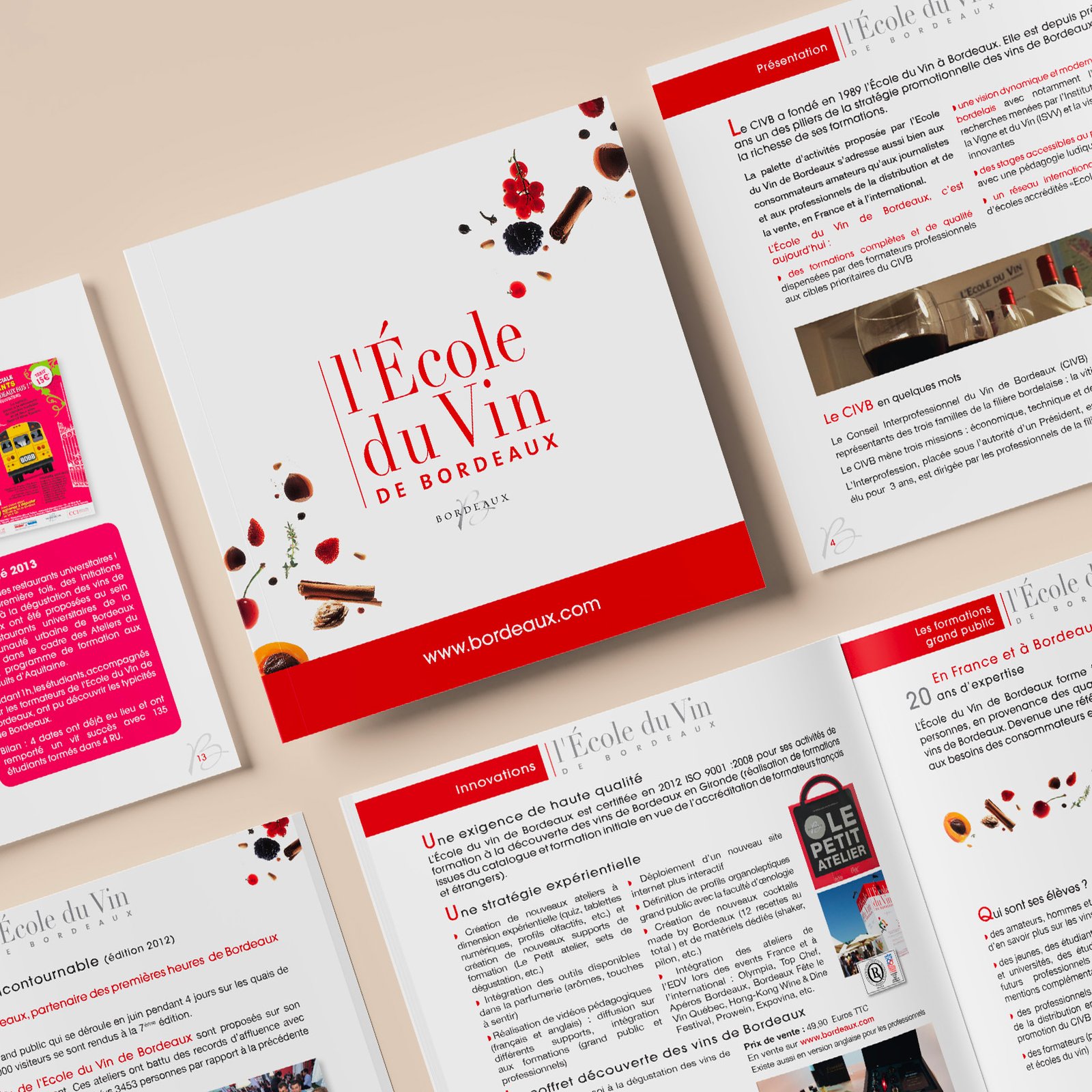 Brochure - Ecole du vin de Bordeaux