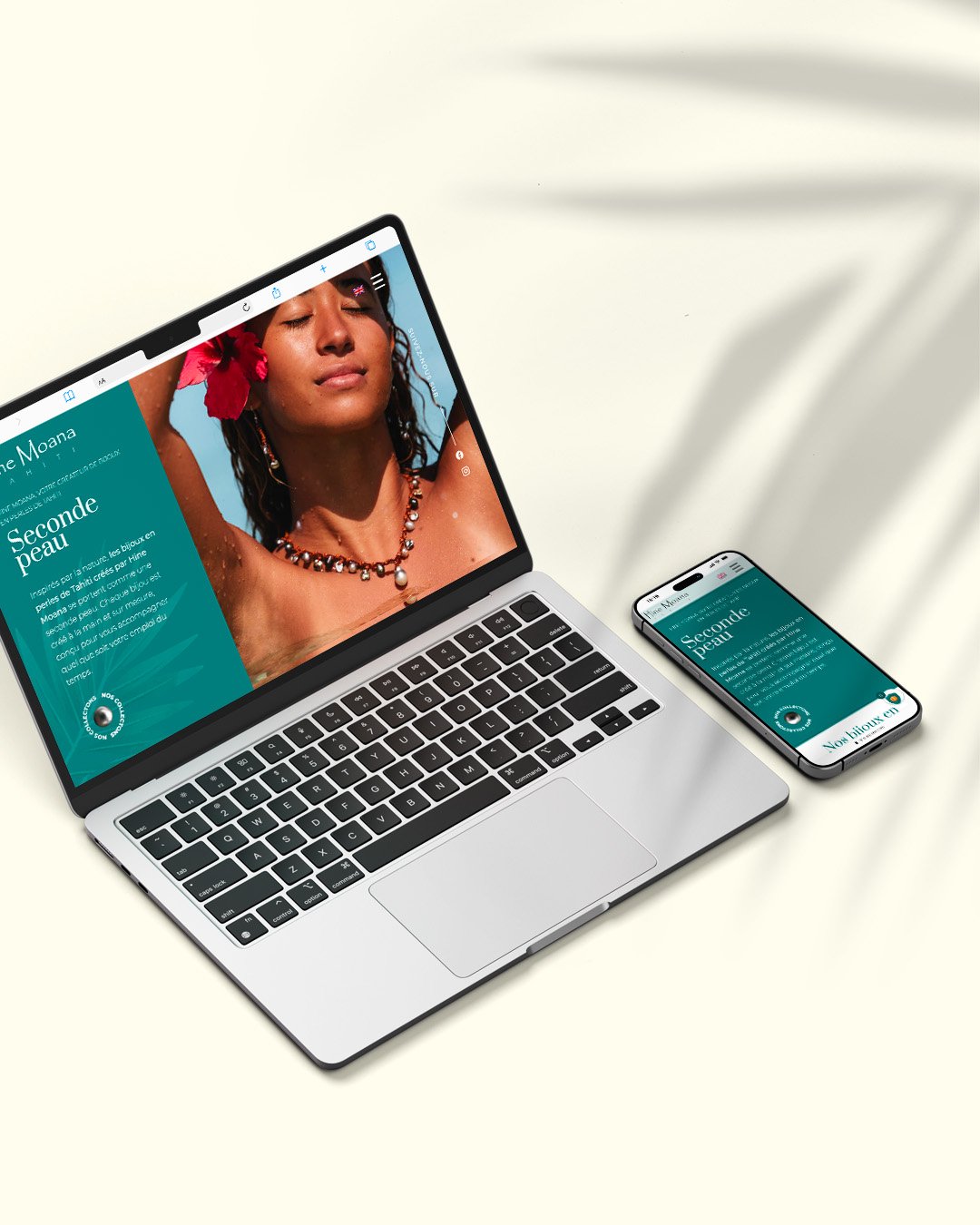 Hine Moana Site web e-commerce